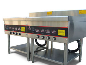 專業廚房設備采購指南 WS-2TB290-3K5A電磁鐵板煲仔爐的低成本工廠直購方案